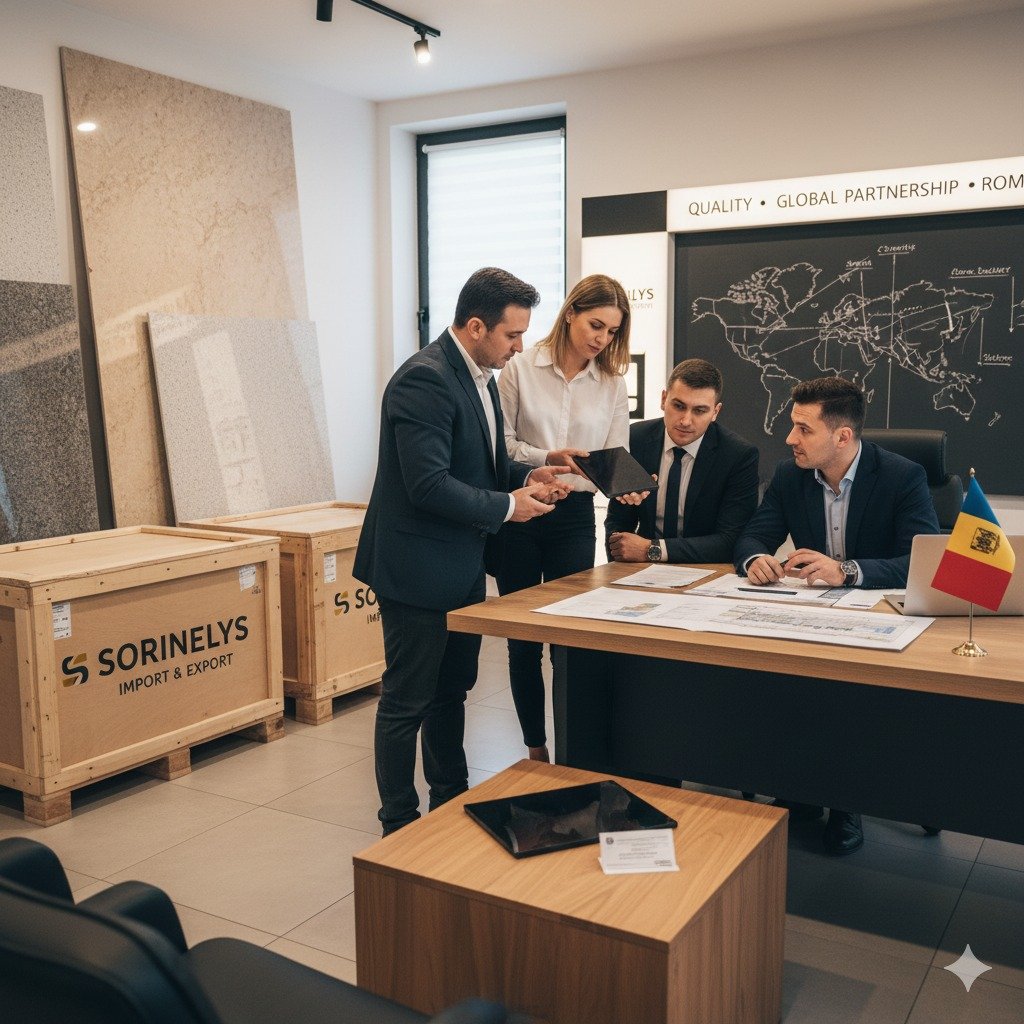 romanian import and export